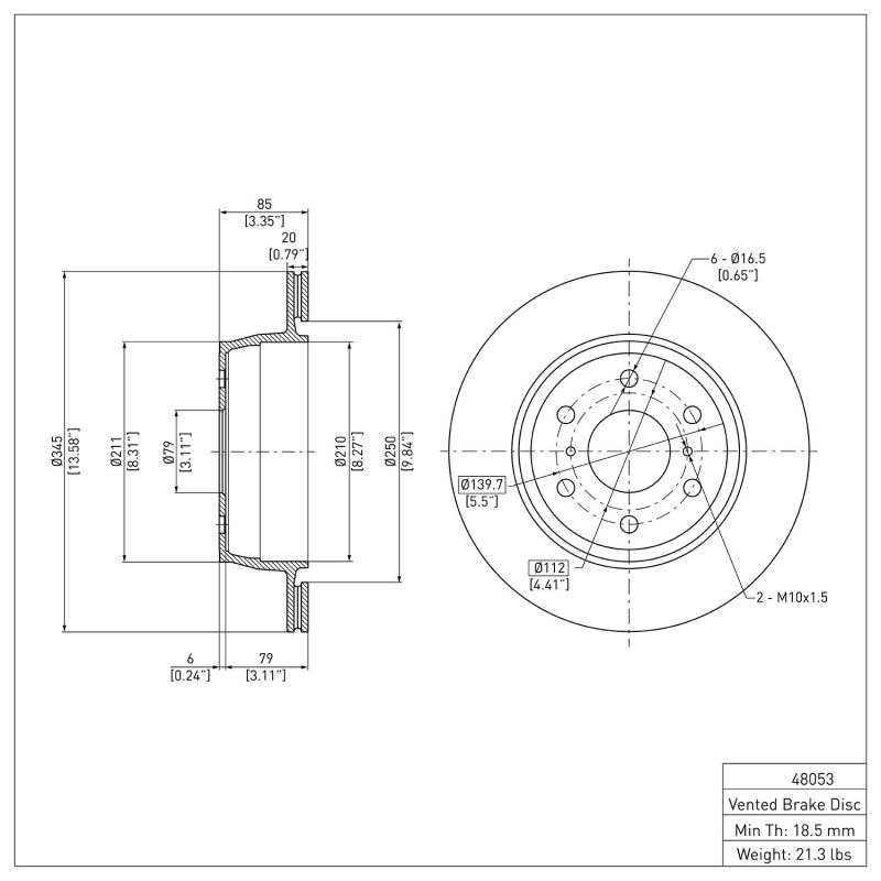 

DFC 600-48053 - DFC600-48053 - DFC 07-20 Cadillac Escalade Rear Brake Rotor - Shipped in Europe - Tuningsupply.com
