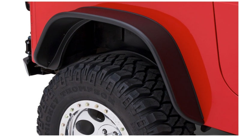 

Bushwacker  - BUS10924-07 - Bushwacker 87-95 Jeep Wrangler Flat Style Flares 4pc Excludes Renegade - Black - Shipped in Europe - Tuningsupply.com
