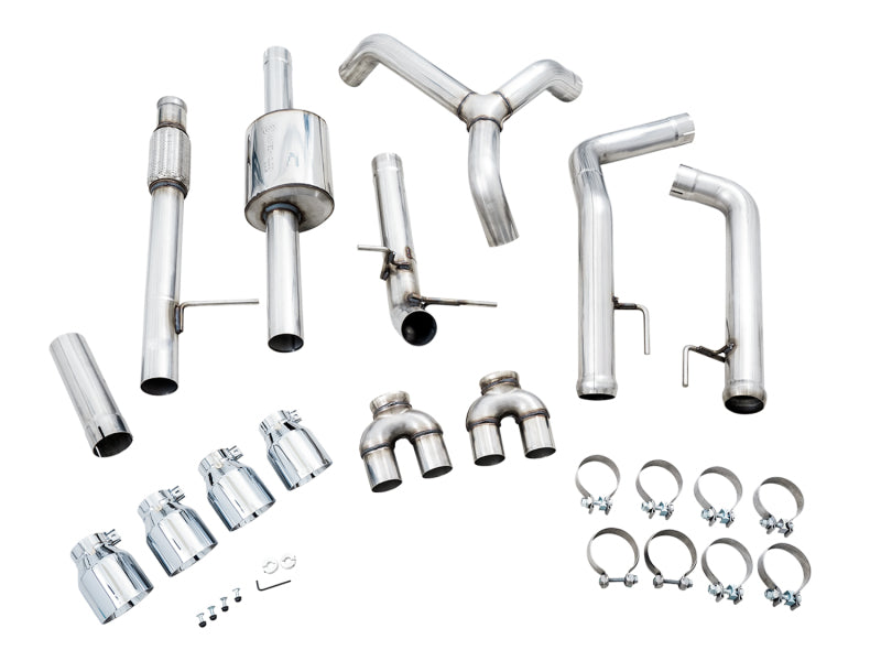 

AWE Tuning 3015-42201 - AWE3015-42201 - AWE Tuning 4th Gen GM 1500 5.3L 0FG Catback Split Rear Exit (w/ Bumper Cutouts) - Quad Chrome Tips - Shipped in Europe - Tuningsupply.com
