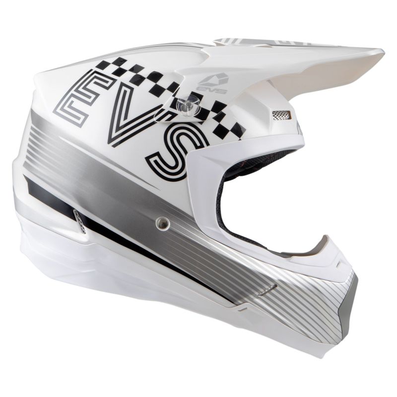 EVS T5 Torino Helmet White - Large-tuningsupply.com