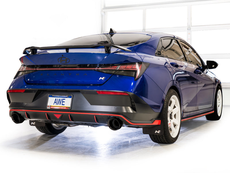 

AWE Tuning 3020-33237 - AWE3020-33237 - AWE Tuning 22-26 Hyundai Elantra N Track Edition Cat-Back Exhaust - Diamond Black Tips - Shipped in Europe - Tuningsupply.com
