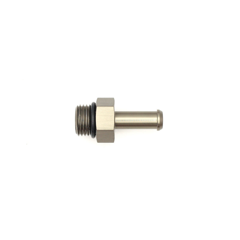 DeatschWerks 6AN ORB Male To 5/16in Barb Fitting (Single Barb - Incl O-Ring)-tuningsupply.com