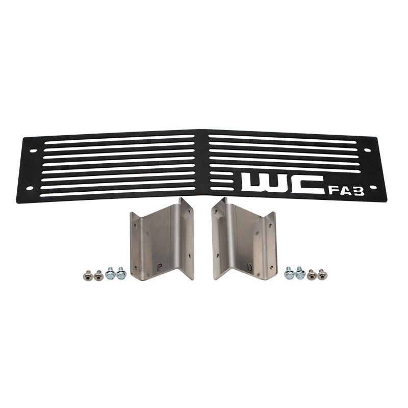 Wehrli 15-19 Chevrolet Silverado HD 6.6L LML/L5P Duramax Bumper Grille - Fine Texture Black-Bumper Accessories-Wehrli-WCFWCF100290-FTB-SMINKpower Performance Parts