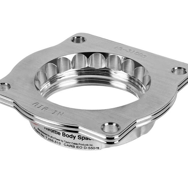 aFe Silver Bullet Throttle Body Spacers TBS BMW 5 Series (E60) 06-10 V8-4.8L-tuningsupply.com