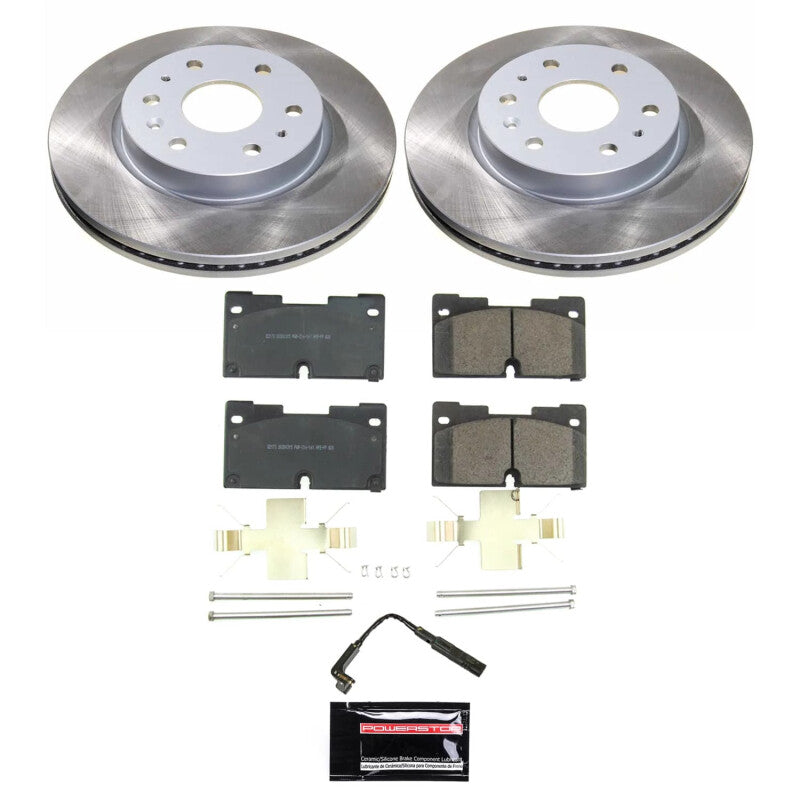

PowerStop SC8172 - PSBSC8172 - Power Stop 21-23 GMC Yukon XL Front Semi-Coated Rotor Kit - Shipped in Europe - Tuningsupply.com
