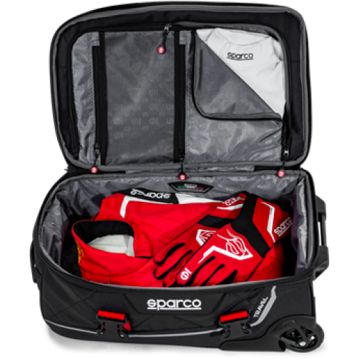 Sparco Bag Travel BLK/RED