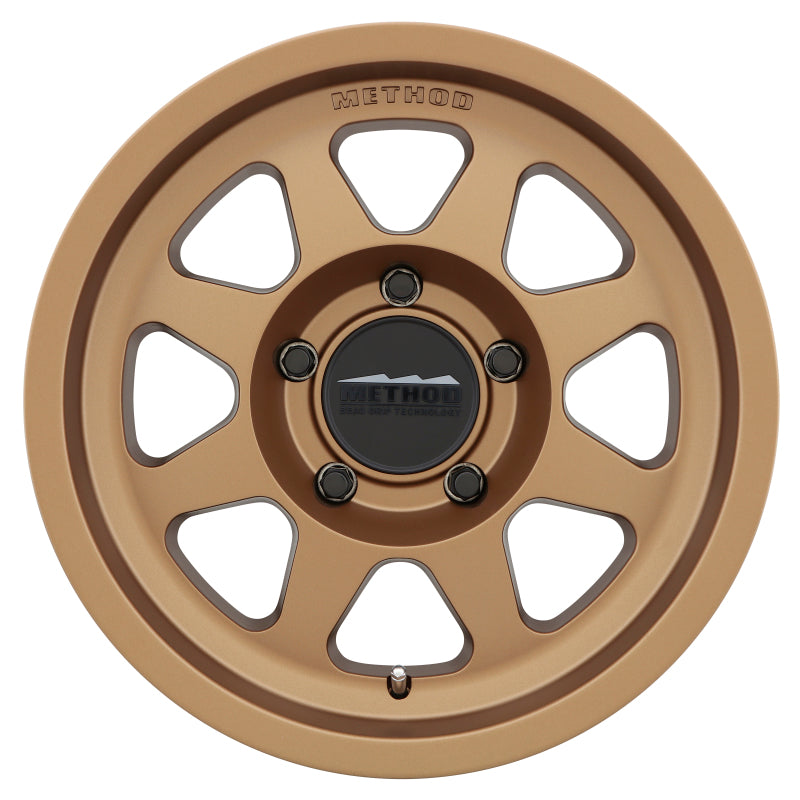 Method MR701 17x8.5 0mm Offset 5x150 110.5mm CB Method Bronze Wheel-tuningsupply.com