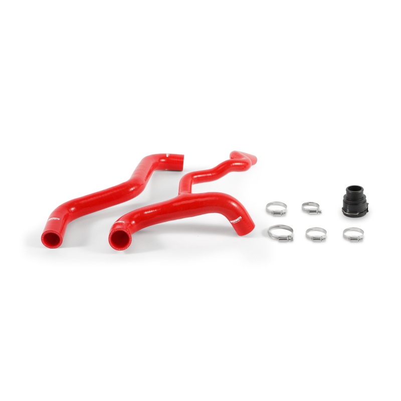 Mishimoto 2012+ Fiat 500 Abarth/Turbo Red Silicone Radiator Hose Kit-Hoses-Mishimoto-MISMMHOSE-500T-12RD-SMINKpower Performance Parts