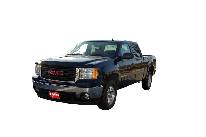 AVS 07-13 GMC Sierra 1500 High Profile Bugflector II Hood Shield - Smoke-tuningsupply.com