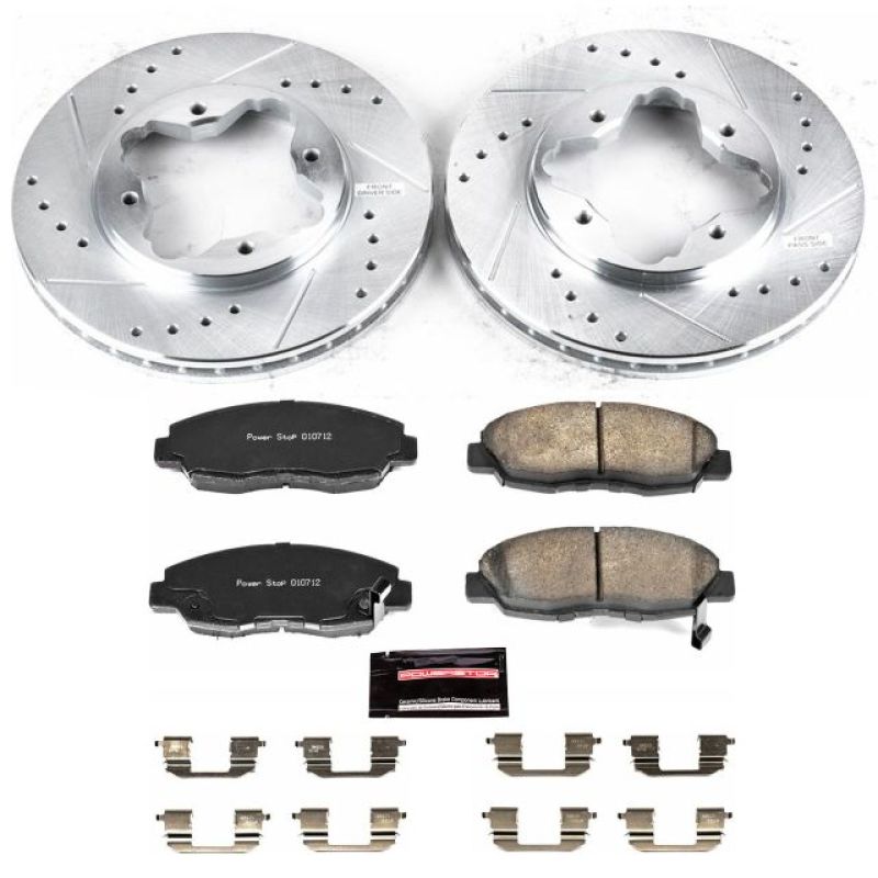 

PowerStop K697 - PSBK697 - Power Stop 1997 Acura CL Front Z23 Evolution Sport Brake Kit - Shipped in Europe - Tuningsupply.com
