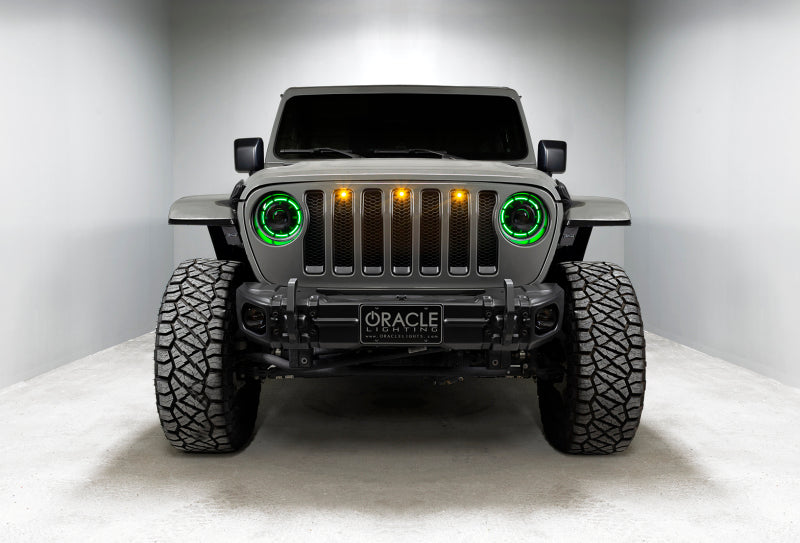 Oracle Oculus Bi-LED Projector Headlights for Jeep JL/Gladiator JT - w/ BC1 Controller SEE WARRANTY-tuningsupply.com