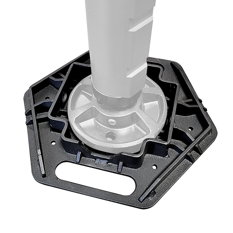 Go Rhino Xventure Gear El Gato Base Plate - Blk-tuningsupply.com