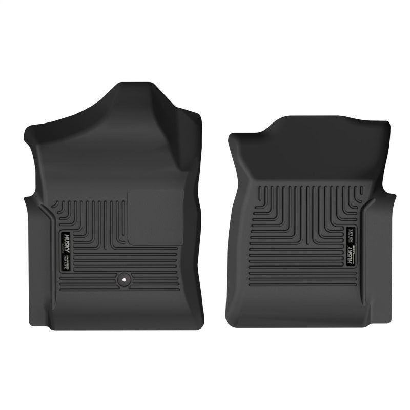 Husky Liners 99-06 Chevrolet Silverado 1500 X-act Contour Front Floor Liners (Black)-tuningsupply.com