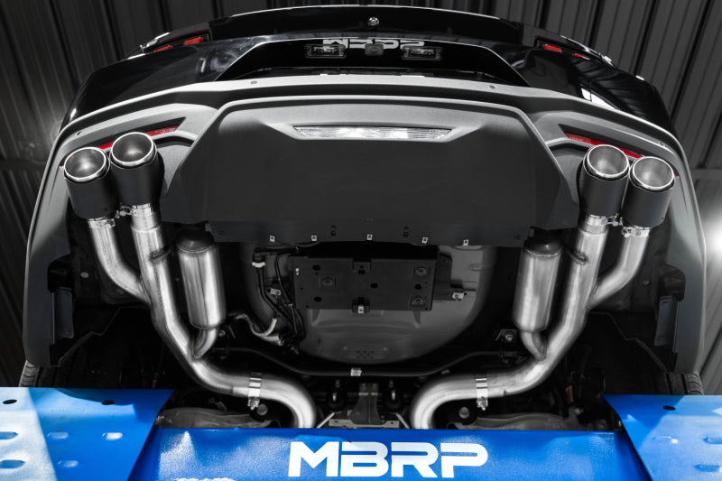 MBRP 2018+ Ford Mustang GT 5.0L T304 SS 3in Street to Race Conversion Kit-tuningsupply.com