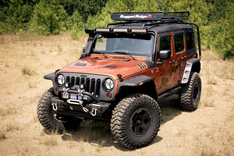 

Rugged Ridge  - RUG11640.10 - Rugged Ridge Hurricane Flat Fender Flare Kit 07-18 Jeep Wrangler - Shipped in Europe - Tuningsupply.com
