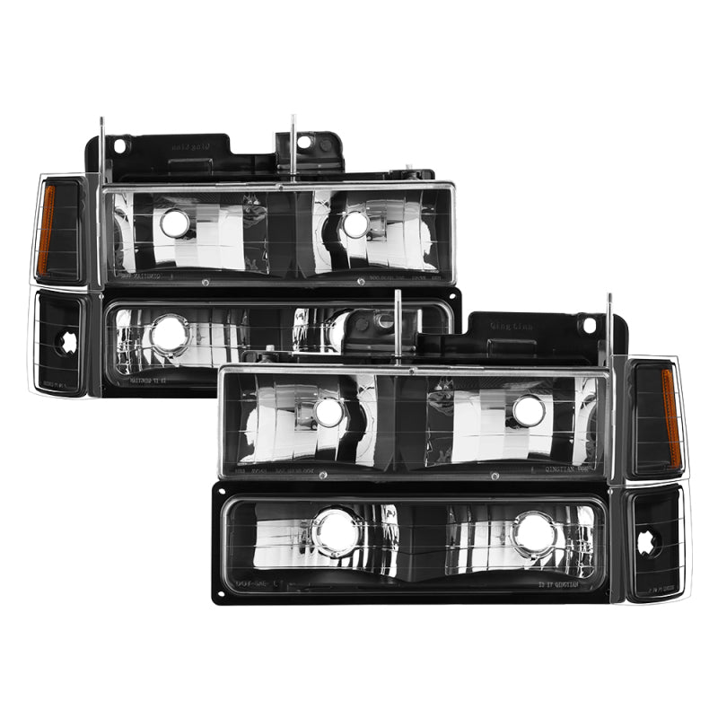 
  

SPYDER  - SPY5072221 - xTune Chevy Suburban 94-98 Headlights w/ Corner & Parking Lights 8pcs Black HD-JH-CCK88-AM-BK-SET - Shipped in Europe - Tuningsupply.com

