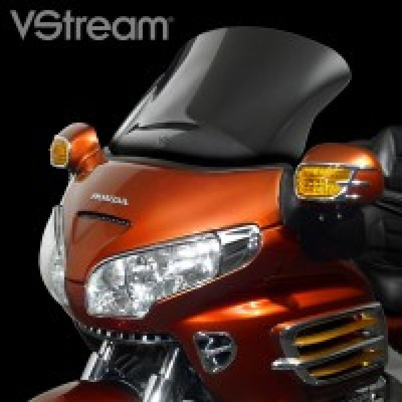 

National Cycle N20012 - NATN20012 - National Cycle 01-17 Honda GL1800/ABS-w/o Vents- V Stream/ Wave Mid/Std. Windshield-Clear - Shipped in Europe - Tuningsupply.com
