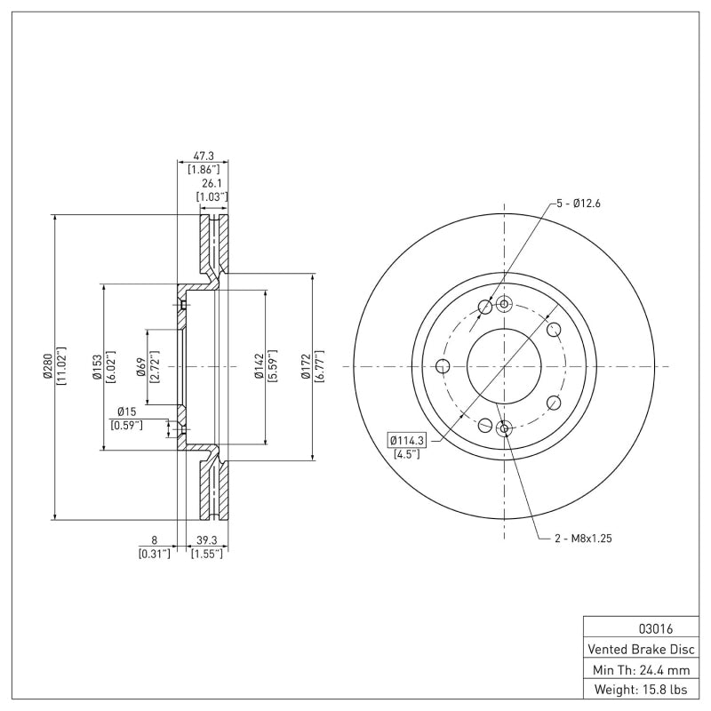 
    

DFC 600-03016 - DFC600-03016 - DFC 03-13 Hyundai Elantra Front Brake Rotor - Shipped in Europe - Tuningsupply.com

  