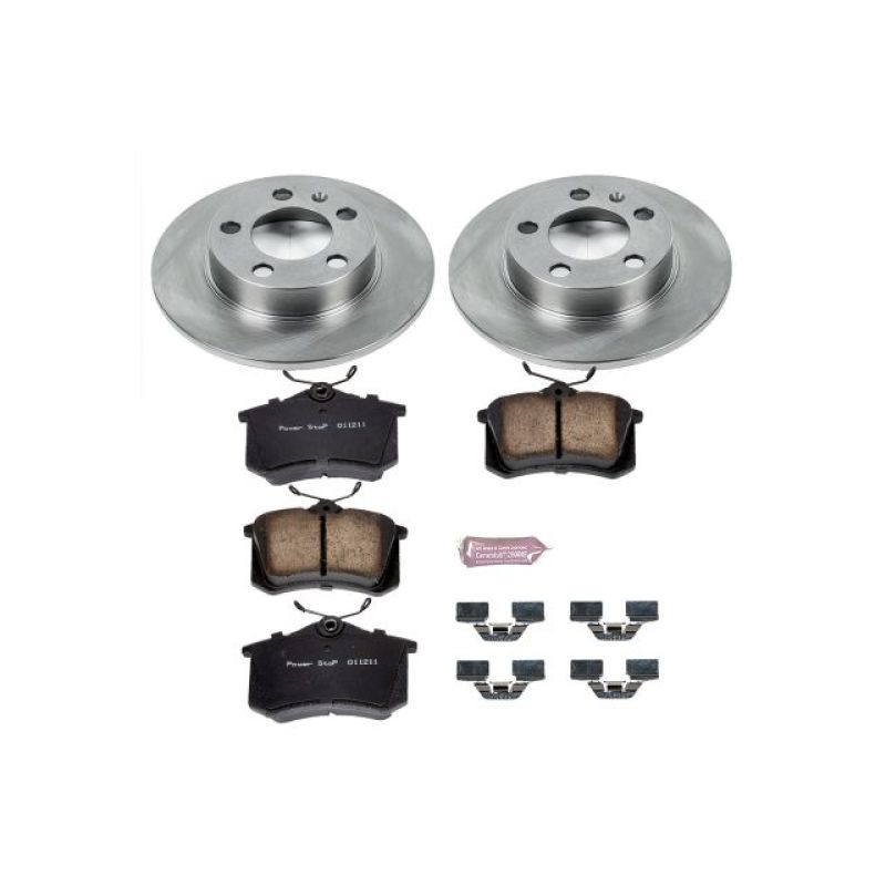 Power Stop 98-10 Volkswagen Beetle Rear Autospecialty Brake Kit-tuningsupply.com