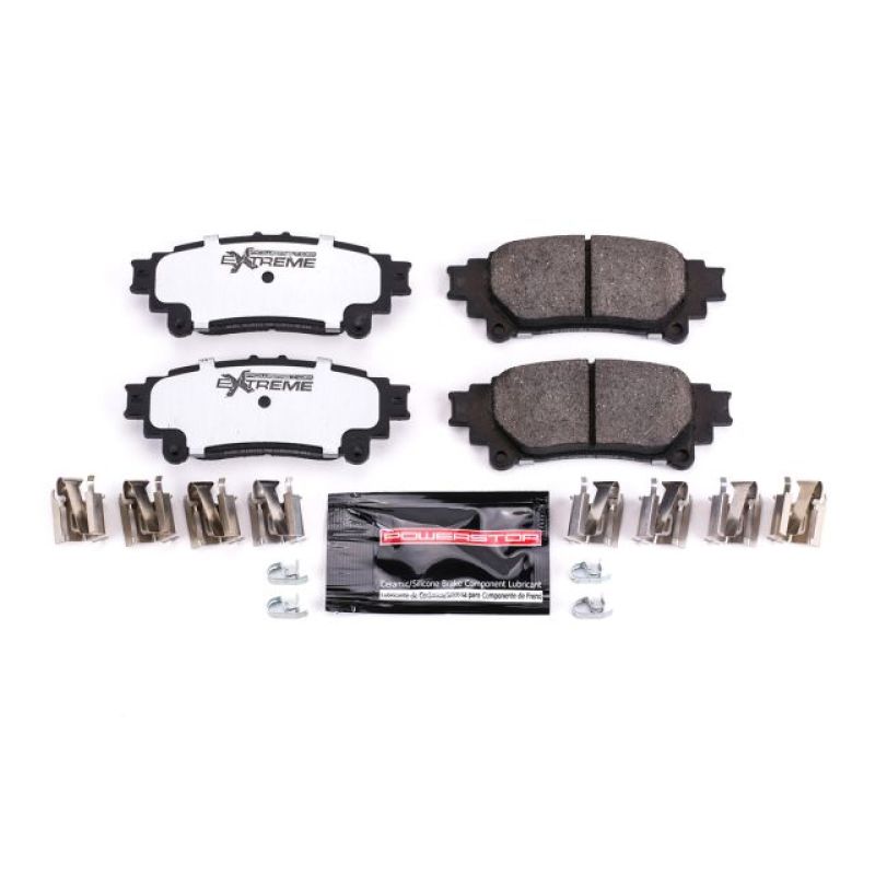 

PowerStop Z36-1391 - PSBZ36-1391 - Power Stop 10-15 Lexus RX350 Rear Z36 Truck & Tow Brake Pads w/Hardware - Shipped in Europe - Tuningsupply.com
