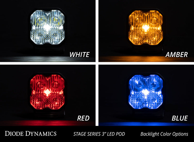 Diode Dynamics SS3 LED Pod Pro - White Combo Standard (Pair)-tuningsupply.com