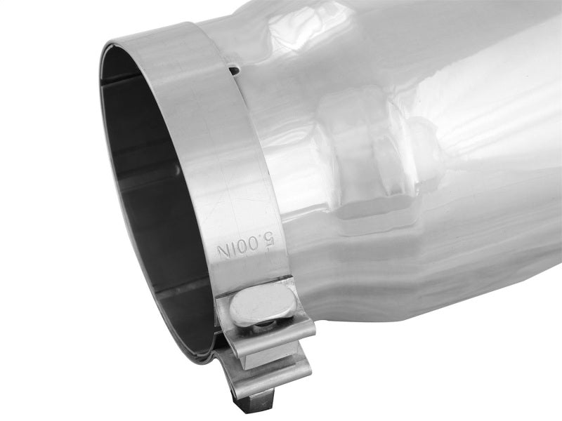 

aFe 49T50604-P12 - AFE49T50604-P12 - aFe Universal Bolt On Exhaust Tip Polished 5in Inlet x 6in Outlet x 12in Long - Shipped in Europe - Tuningsupply.com
