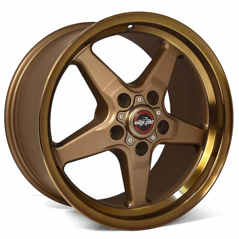 Race Star 92 Drag Star Bracket Racer 20x6 5x115 BC 3.20 BS Bronze-tuningsupply.com