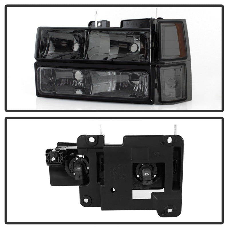 

SPYDER 5072238 - SPY5072238 - xTune Chevy Suburban 94-98 Headlights w/ Corner & Parking Lights 8pcs Smoked HD-JH-CCK88-AM-SM-SET - Shipped in Europe - Tuningsupply.com
