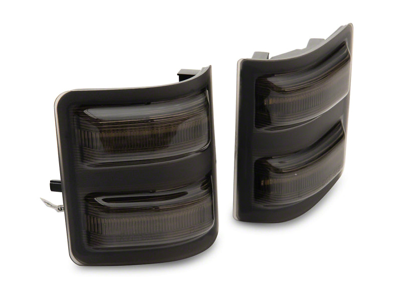 

Raxiom SD18249 - RAXSD18249 - Raxiom 11-16 Ford F-250/F-350 Super Duty Axial LED SEQL Switchback Side Mirror Marker Lamps- Smoked - Shipped in Europe - Tuningsupply.com
