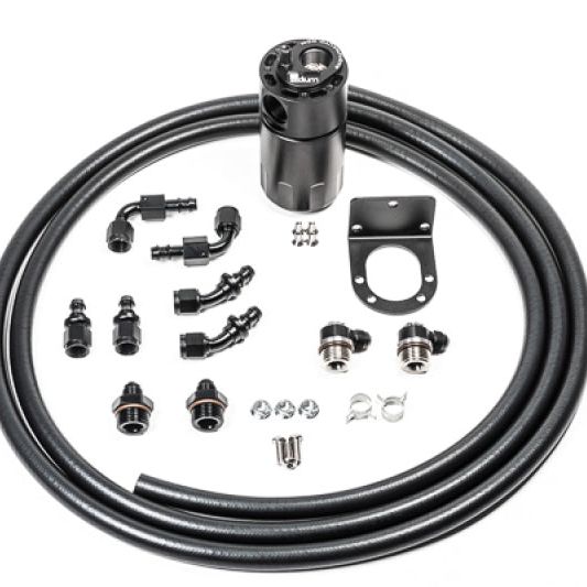 Radium Engineering Single Catch Can 6AN Kit Fluid Lock-tuningsupply.com