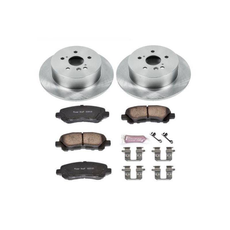 Power Stop 08-13 Toyota Highlander Rear Autospecialty Brake Kit-tuningsupply.com