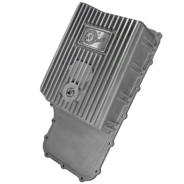 afe Transmission Pan (Raw); Ford Trucks 6R140 11-14 V8-6.7L (td)-tuningsupply.com