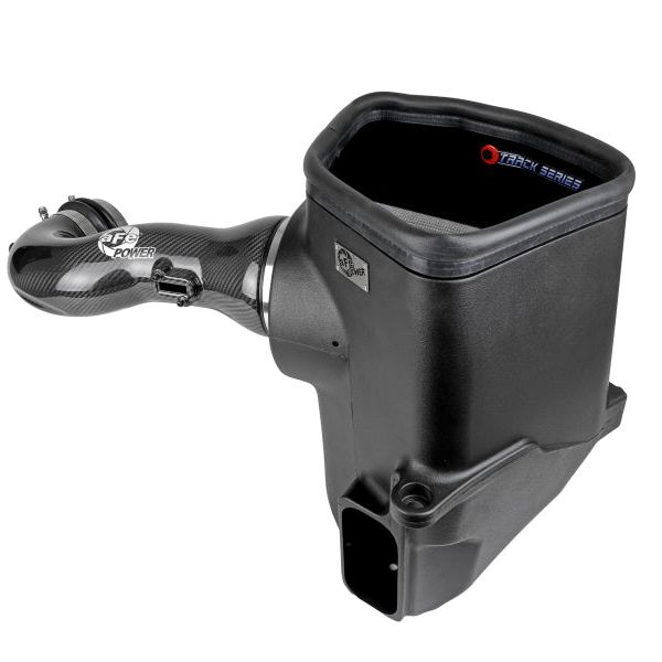 aFe 19-21 GM Trucks 5.3L/6.2L Track Series Carbon Fiber Cold Air Intake System W/ Pro Dry S Filters-tuningsupply.com