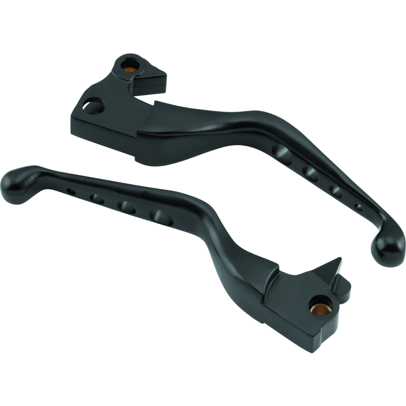 Bikers Choice 04-13 XL Black Holed Lever Set-tuningsupply.com