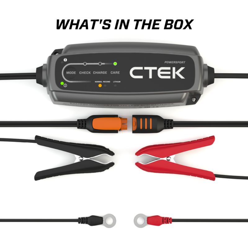 CTEK Battery Charger - CT5 Powersport - 2.3A-tuningsupply.com