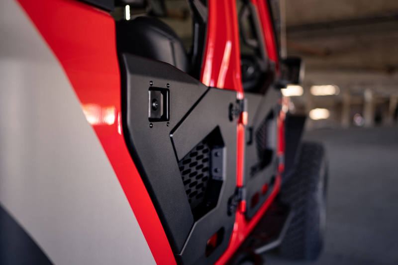 

DV8 Offroad  - DVEHDJL-02R - DV8 Offroad 18-22 Jeep Wrangler JL/JT Spec Series Half Doors - Rear Set - Shipped in Europe - Tuningsupply.com
