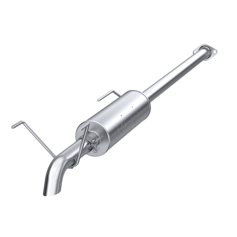 MBRP 05-11 Toyota Tacoma 4.0L EC/CC-SB Cat Back Turn Down Single Side T409 Exhaust-tuningsupply.com