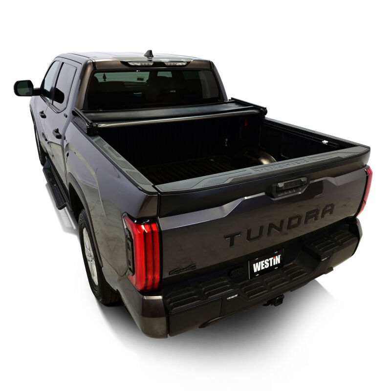 

Westin 19-20285 - WES19-20285 - Westin 2022+ Toyota Tundra 66in Bed Soft Tri-Fold Tonneau Cover - Shipped in Europe - Tuningsupply.com
