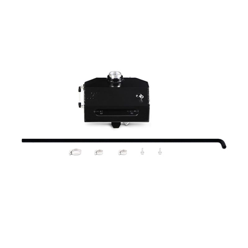 Mishimoto 2015 Ford Mustang EcoBoost / 3.7L / 5.0L  Aluminum Coolant Expansion Tank - Black-tuningsupply.com