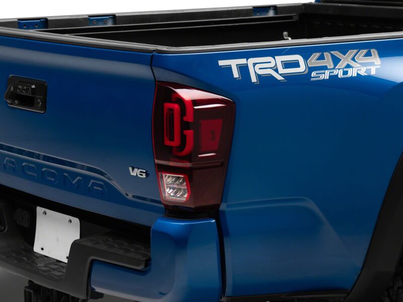 
    

Raxiom TT30332 - RAXTT30332 - Raxiom 16-23 Toyota Tacoma XW Series Sequential LED Tail Lights- Black Housing- Red Lens - Shipped in Europe - Tuningsupply.com

  