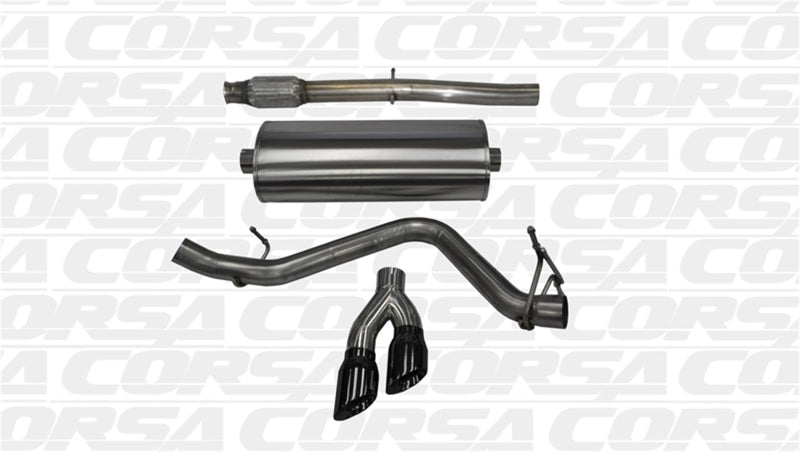 
  

CORSA Performance 14873BLK - COR14873BLK - Corsa 14-19 GMC Sierra/Chevy Silv 1500 Crew Cab/Short Bed 5.3L V8 Black Sport Single Side CB Exhaust - Shipped in Europe - Tuningsupply.com


