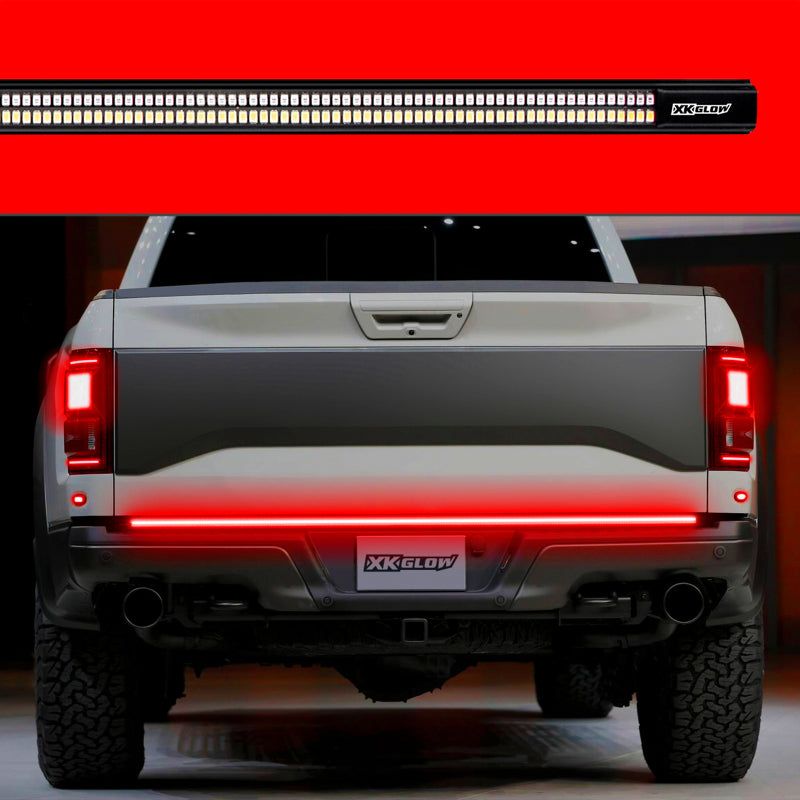 XK Glow Truck Tailgate Light w/ Chasing Turn Signal & Built-in Error Canceller - 3rd gen 60in - SMINKpower Performance Parts XKGXK041023 XKGLOW