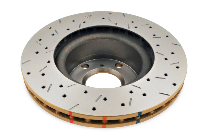 DBA 05-12 Corvette C6 w/Z06 pkg Rear Drilled & Slotted 4000 Series Rotor-tuningsupply.com