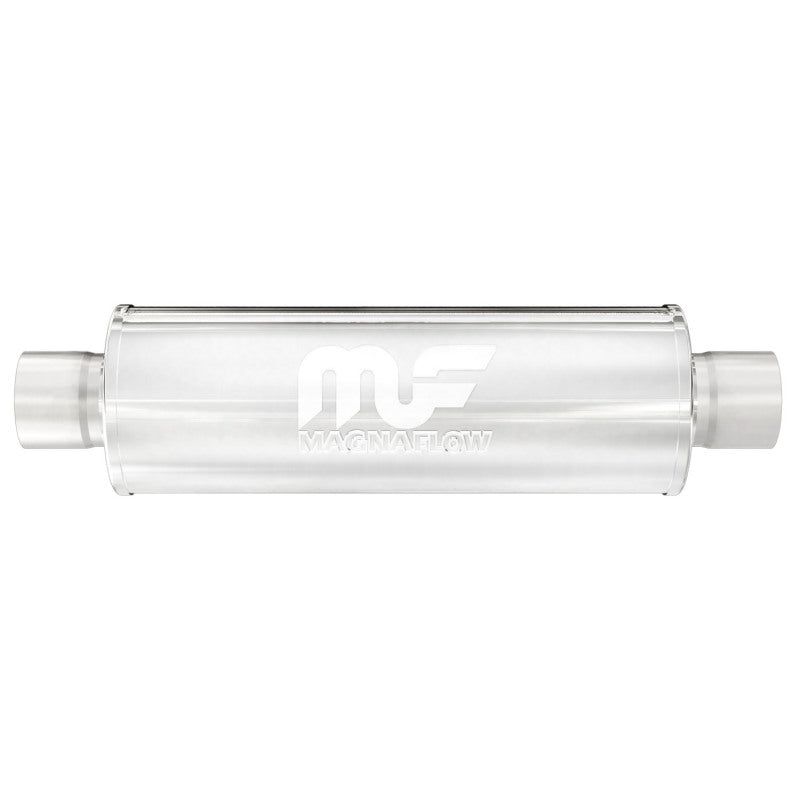 MagnaFlow Muffler Mag SS 18X4X4 2.5X2.5 C/C-Muffler-Magnaflow-MAG10426-SMINKpower Performance Parts