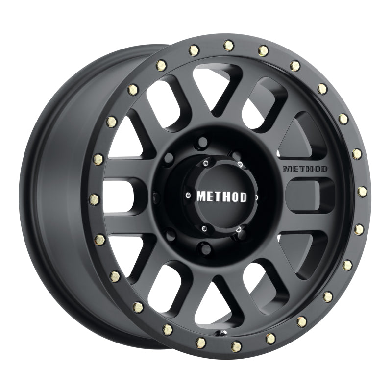 
  

Method Wheels  - MRWMR30989088500 - Method MR309 Grid 18x9 0mm Offset 8x180 130.81mm CB Matte Black Wheel - Shipped in Europe - Tuningsupply.com

