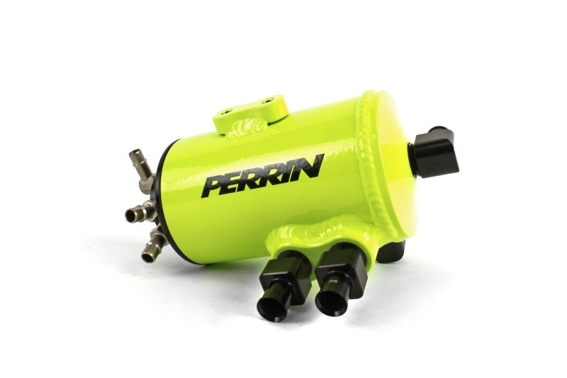 Perrin 22-23 Toyota GR86 / 13-16 Scion FR-S / 13-23 Subaru BRZ Air Oil Separator - Neon Yellow-tuningsupply.com