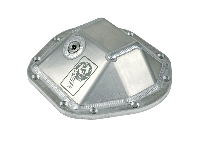 aFe 97-18 Jeep Wrangler TJ/JK Dana 44 Street Series Differential Cover w/ Machined Fins - Aluminum-tuningsupply.com