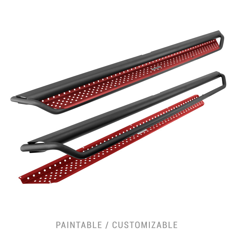 

Go Rhino D10080T - GORD10080T - Go Rhino Dominator Extreme D1 Side Steps - Tex Blk - 80in - Shipped in Europe - Tuningsupply.com
