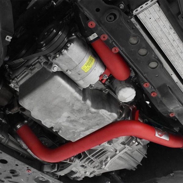 aFe BladeRunner 2.5in Red Intercooler Tubes Hot and Cold Side 12-16 Ford Focus ST 2.0L (t)-tuningsupply.com