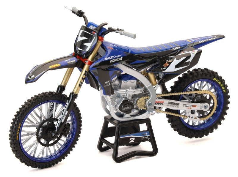 New Ray Toys Yamaha YZF450F Star Racing Team ( Cooper Webb #2)/Scale - 1:12-tuningsupply.com